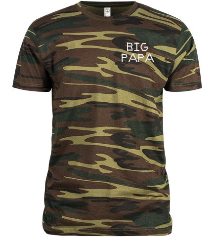 "Big Papa" Panda T-Shirt - Camo