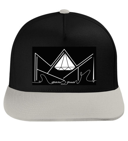 KickAss Threads Baseball Cap - Black/Grey