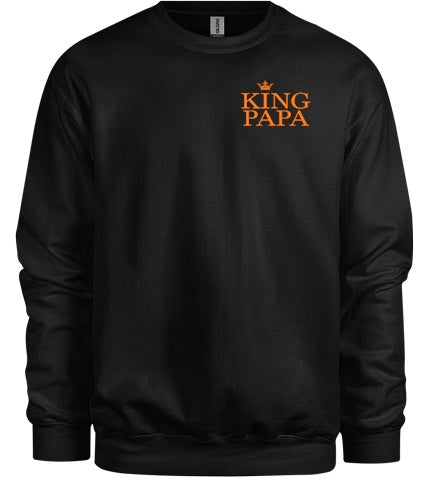 "King Papa" Gorilla Crewneck - Black