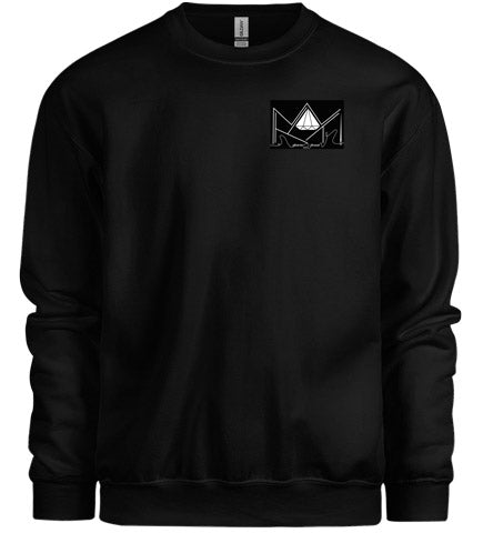 "Royal" KickAss Threads Crewneck - Black or white