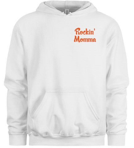 "Rockin' Momma" Grizzly Bear Hoodie - Black or white